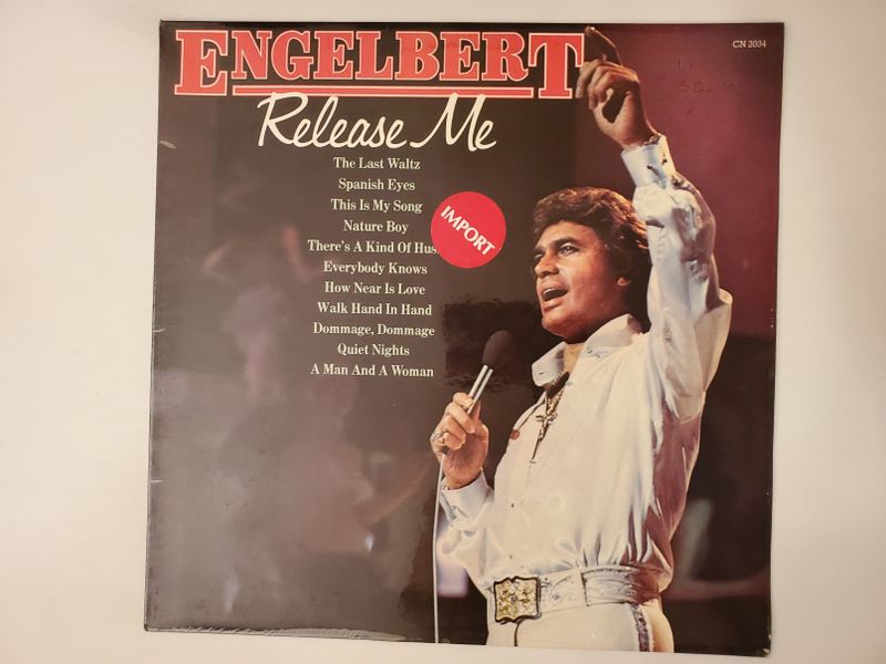 Engelbert Humperdinck Release Me vinyl record